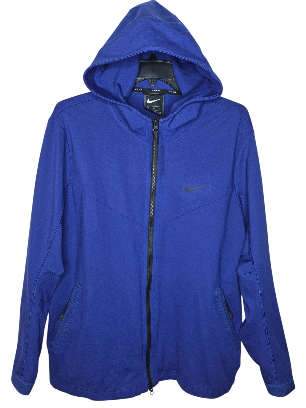 Nike Tech Pack Full Zip Running Hoodie Jacket Blue Mens XL
